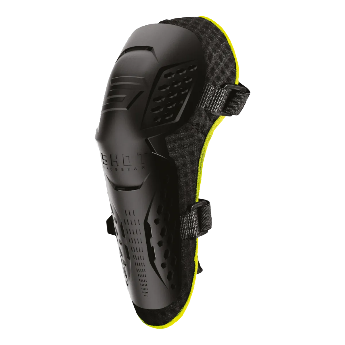 Shot Optimal 2.0 Elbow Guards Black/Neon Yellow