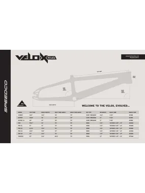 Speedco Velox Evo Carbon Race Frame SG White