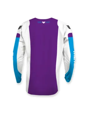 Meybo Race Jersey Prime SlimFit White/Purple