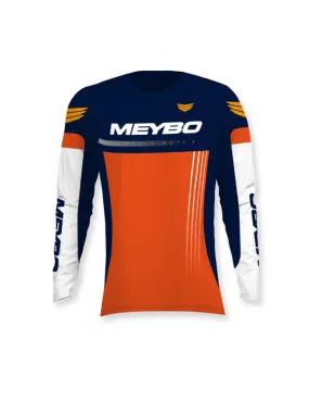 Meybo Race Jersey Prime SlimFit Blue/Orange