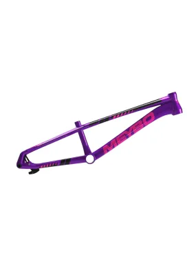 Meybo HSX Alloy 2026 Bmx Race Frame Purple/Pink/Black