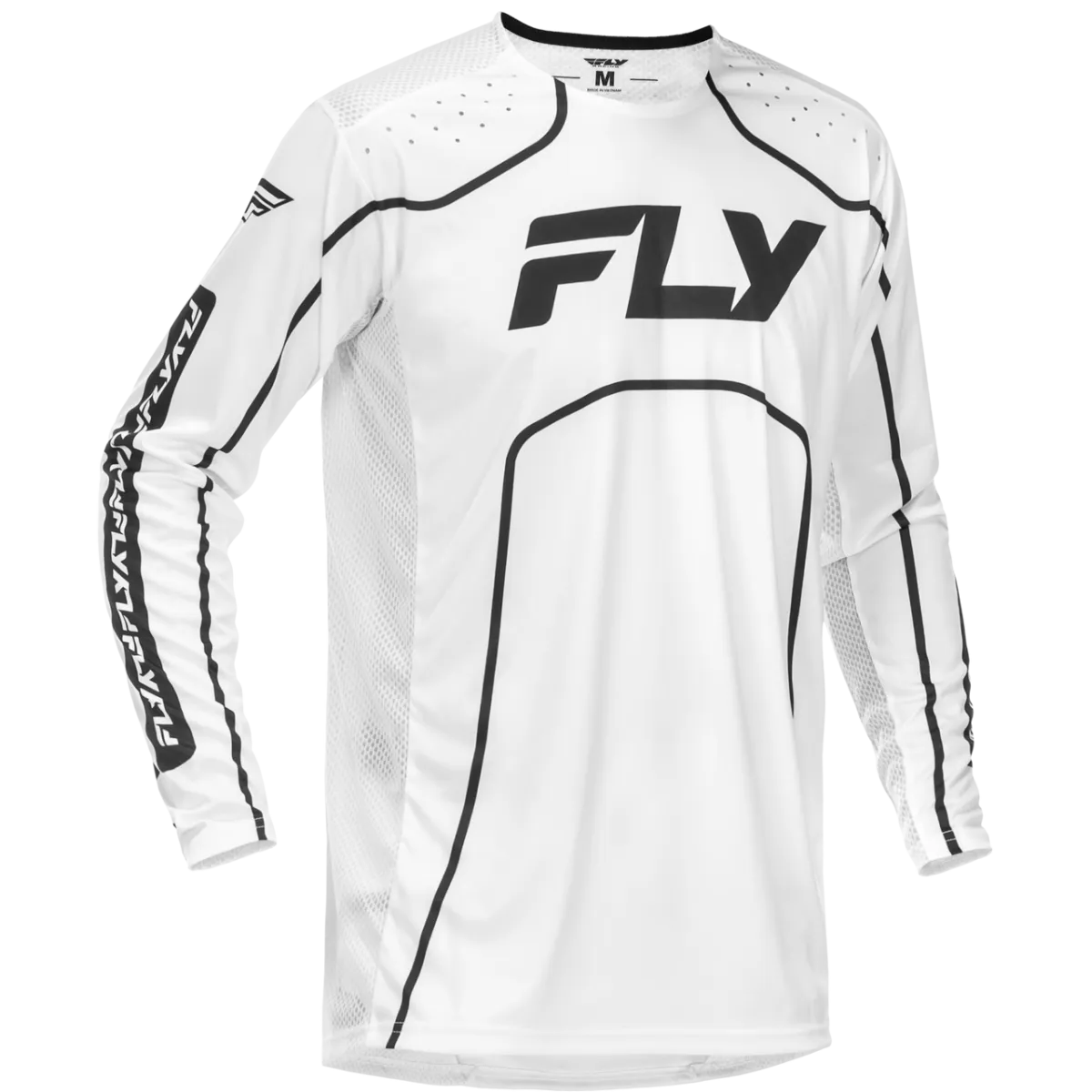 Fly Rayce Bicycle Jersey 2026 White/Black
