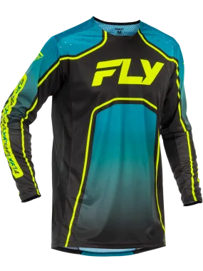 Fly Rayce Bicycle Jersey 2026 Teal/Black/Lime