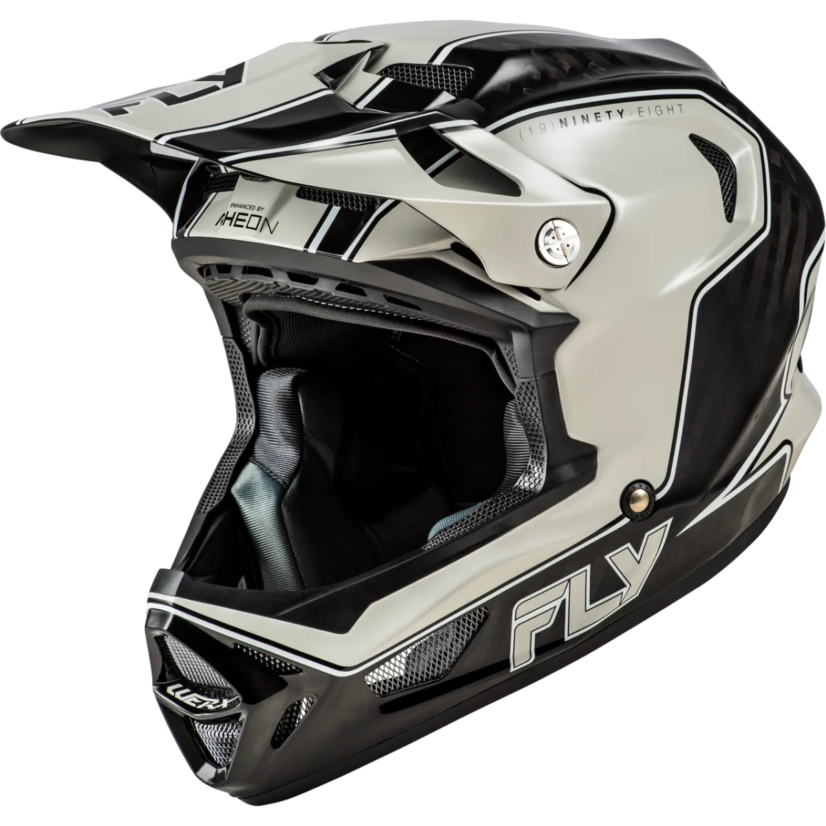 Fly Werx-R Flow Carbon Helmet Black/Grey
