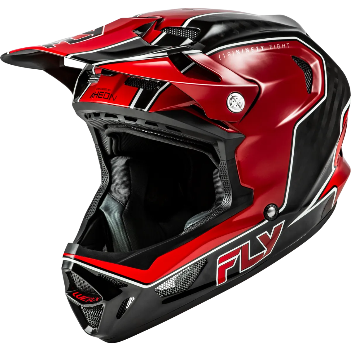 Fly Werx-R Flow Carbon Helmet Black/Red