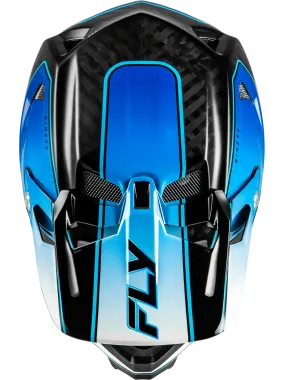 Fly Werx-R Flow Carbon Helmet Black/Blue/white