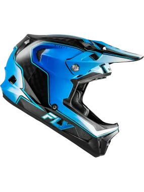 Fly Werx-R Flow Carbon Helmet Black/Blue/white