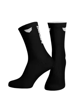 Meybo Ribbed Crew Sock Factory Black