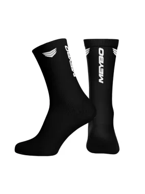 Meybo Ribbed Crew Sock Factory Black