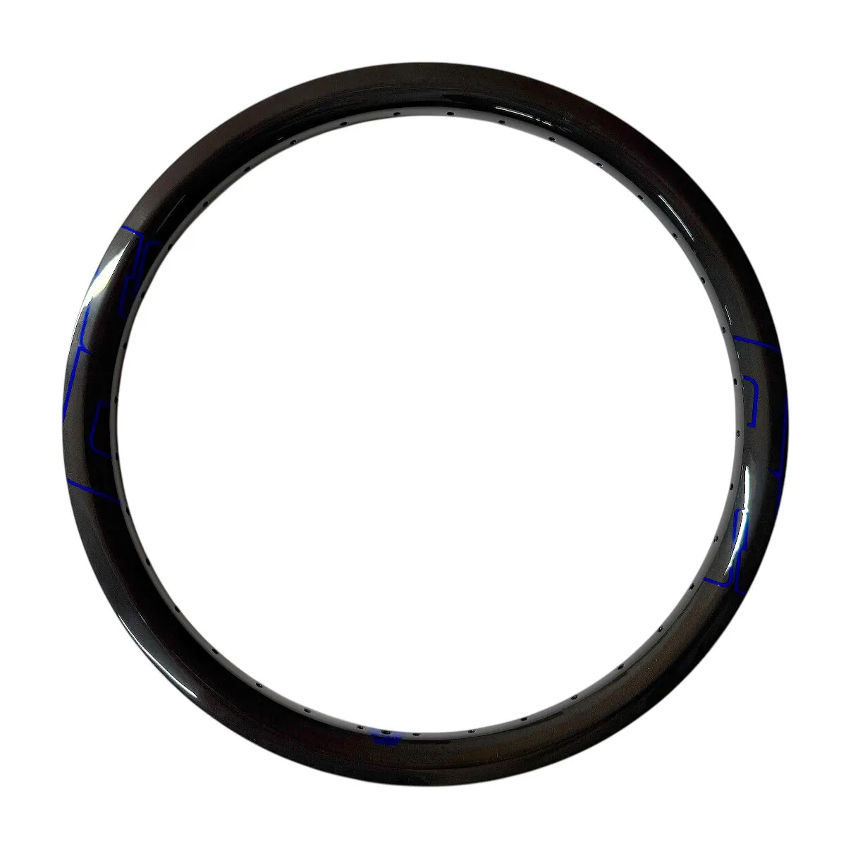 SD-X Rim M58 V3 Disc/Front 28 Hole Black/Blue