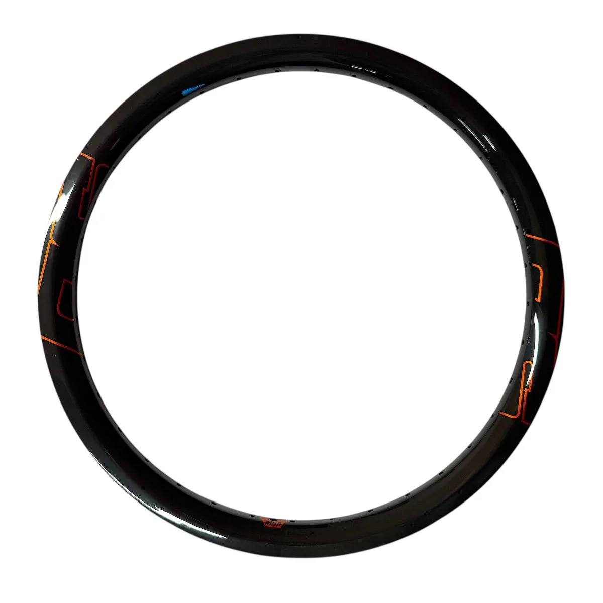 SD-X Rim M58 V3 Disc/Front 36 Hole Black/Orange