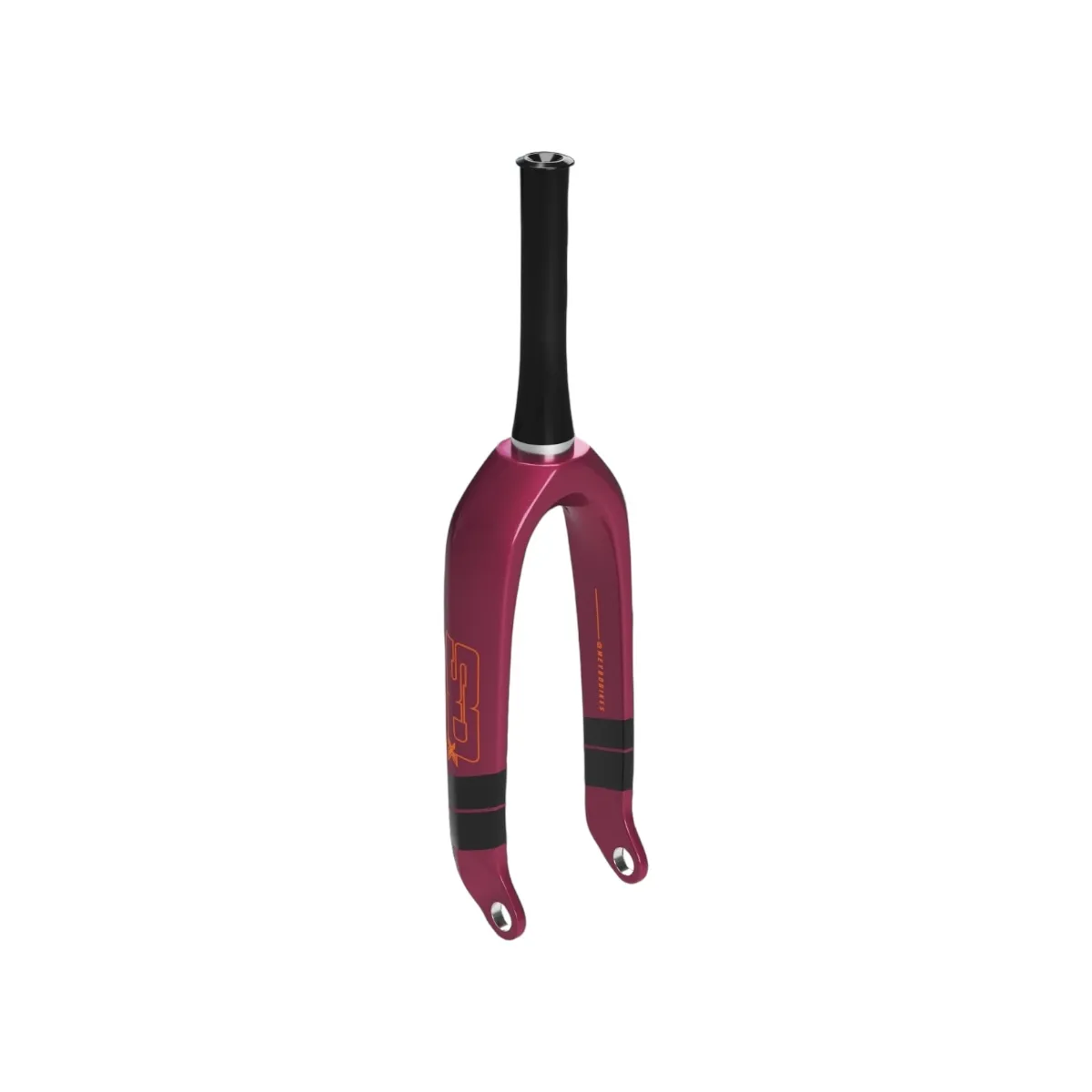 SD Carbon Fork V2 Expert, 10 mm Berry/Orange/Black