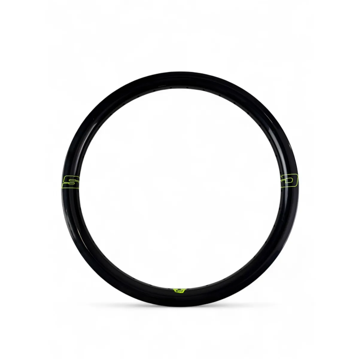 SD-X Rim M58 V2 Disc/Front 36 Hole Shiny Black/Neon Yellow