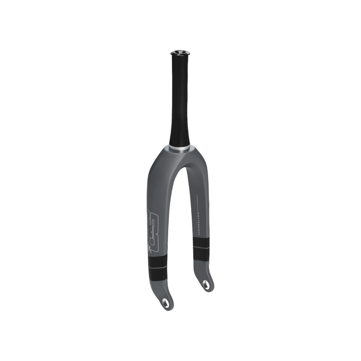 SD Carbon Fork V2 Junior, 10 mm Matte Black/Matte Grey