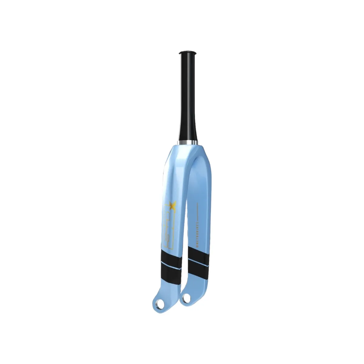 SD Carbon Fork V2 Junior, 10 mm Sky/Gold/Black