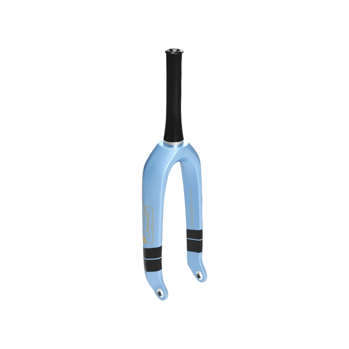 SD Carbon Fork V2 Pro Tapered, 20 mm Sky/Gold/Black