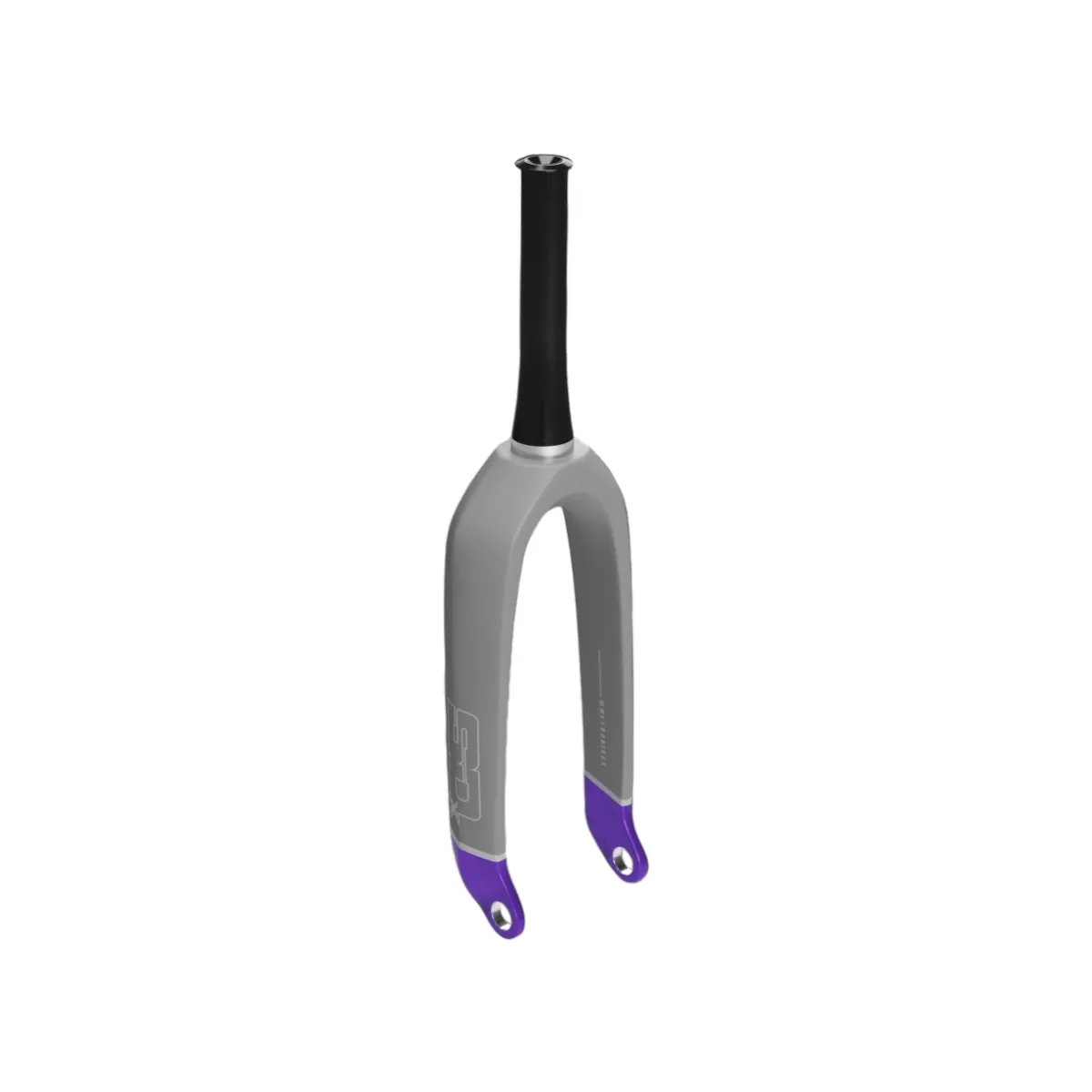 SD Carbon Fork V2 Pro Tapered, 20 mm Matte Grey/Grey/Purple