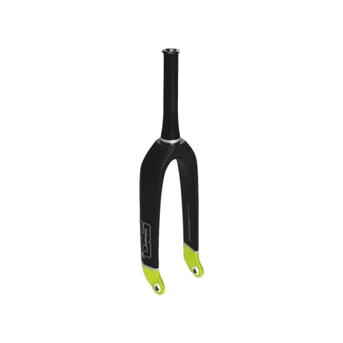 SD Carbon Fork V2 Pro Tapered, 20 mm Matte Black/Black/Green