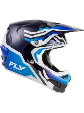 Fly Formula S Carbon Byte Helmet Bluecarbon/Blue/White