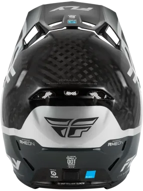 Fly Formula S Carbon Byte Helmet Blackcarbon/Grey/silver