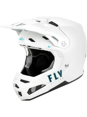 Fly Formula S Carbon Solid Helmet White