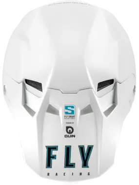 Fly Formula S Carbon Solid Helmet White