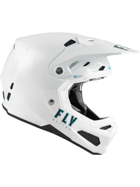 Fly Formula S Carbon Solid Helmet White