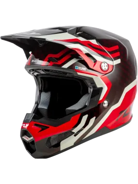 Fly Formula S Carbon Byte Helmet Redcarbon/Red/Grey