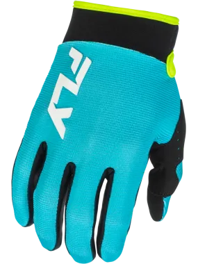 Fly F-16 Gloves 2026 Aqua/Black/White