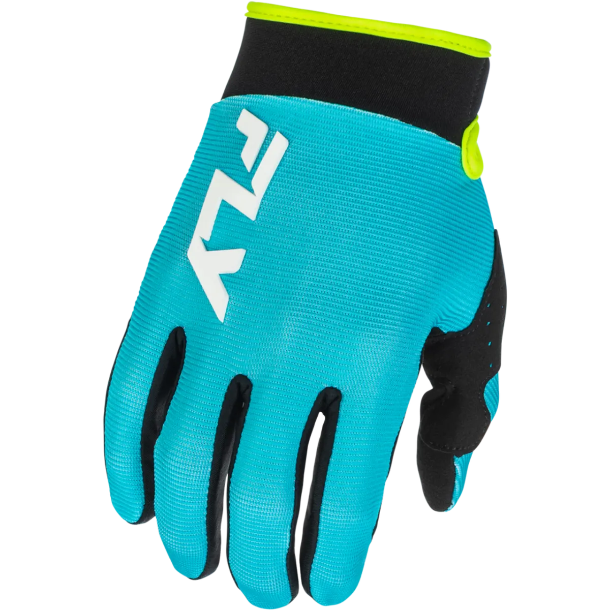 Fly F-16 Gloves 2026 Aqua/Black/White