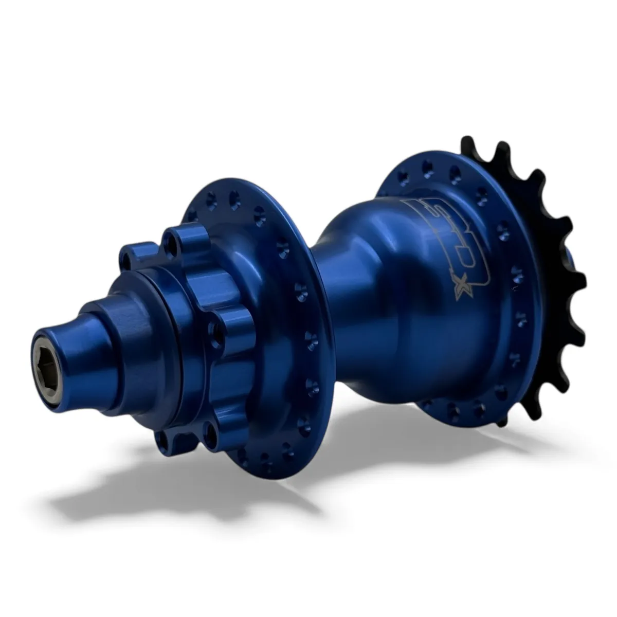 SD-X Sniper Expert Disc Rear Hub 10 mm Blue