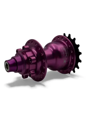 SD-X Sniper Expert Disc Rear Hub 10 mm Purple