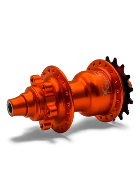 SD-X Sniper Expert Disc Rear Hub 10 mm Orange