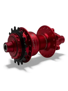 SD-X Sniper Expert Disc Rear Hub 10 mm Red