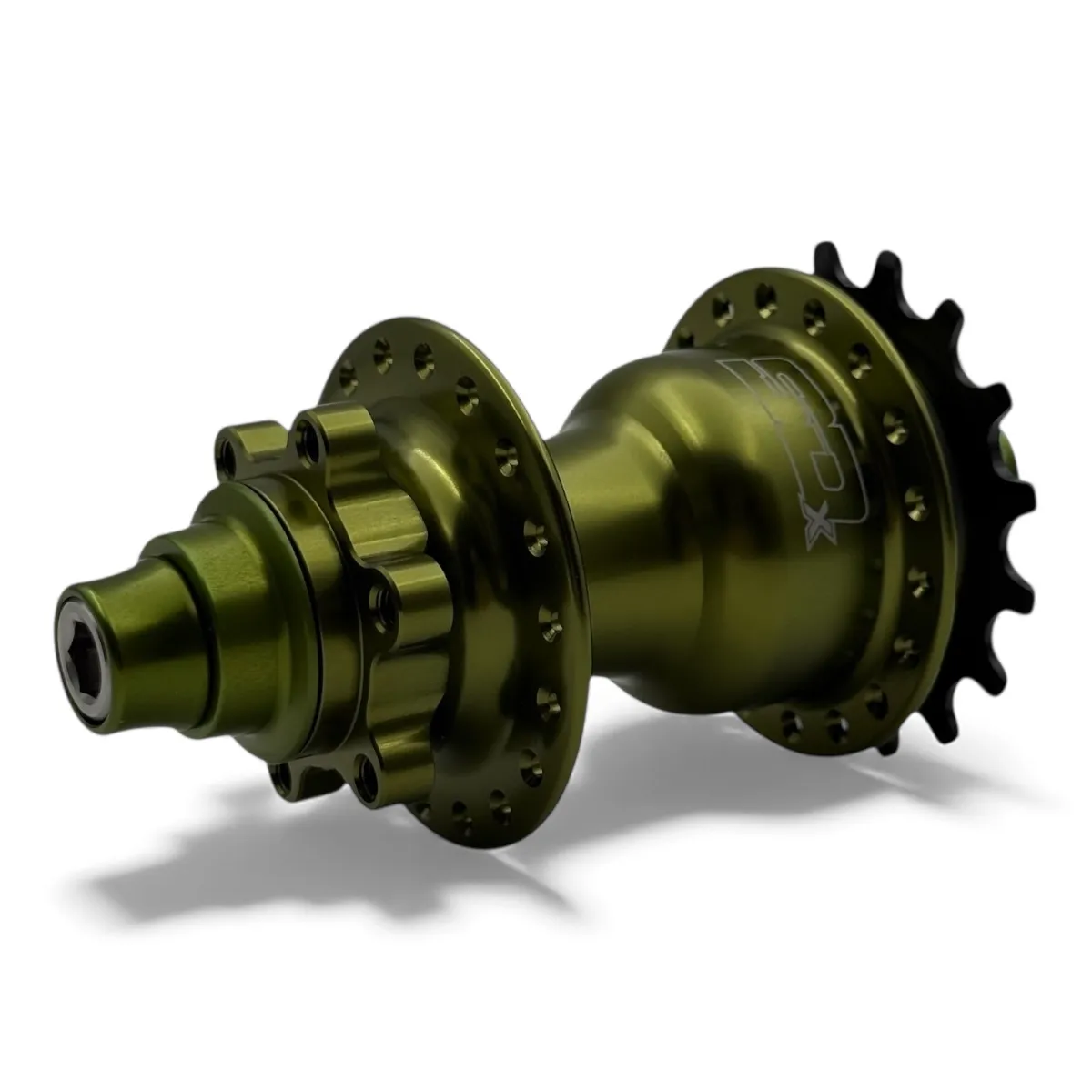 SD-X Sniper Expert Disc Rear Hub 10 mm Lime