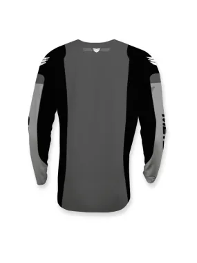 Meybo Race Jersey Prime SlimFit Black/Grey