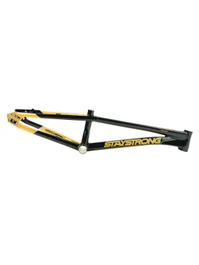 Stay Strong V5.1 BMX Race Frame Black/Gold