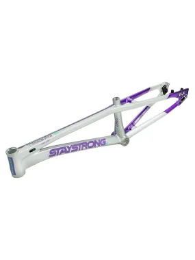 Stay Strong V5.1 BMX Race Frame Purple/Silver