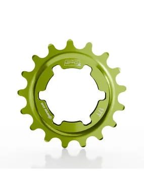SD-X Sniper Evo Alloy Cog Lime