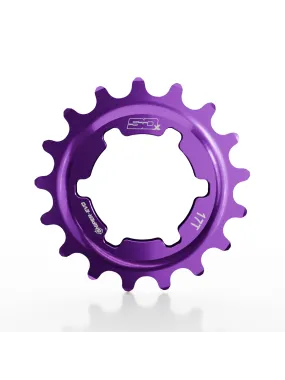 SD-X Sniper Evo Alloy Cog Purple
