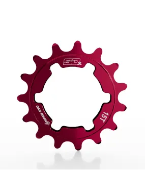 SD-X Sniper Evo Alloy Cog Red