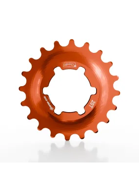 SD-X Sniper Evo Alloy Cog Orange