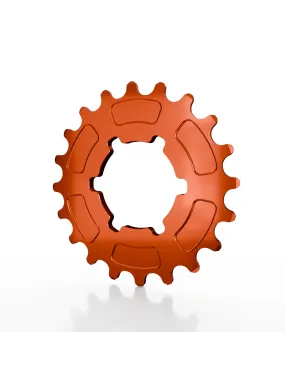 SD-X Sniper Evo Alloy Cog Orange