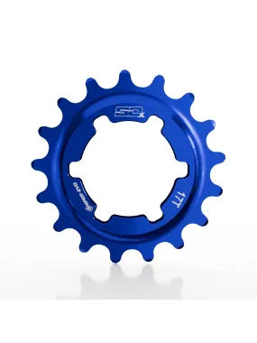 SD-X Sniper Evo Alloy Cog Blue