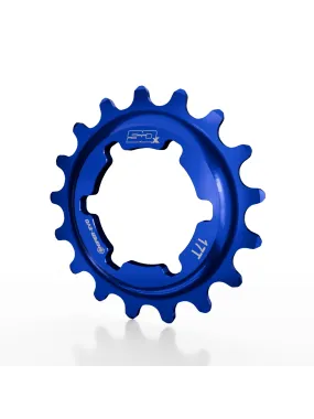 SD-X Sniper Evo Alloy Cog Blue