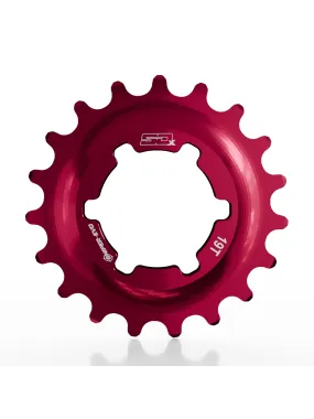 SD-X Sniper Evo Alloy Cog Red