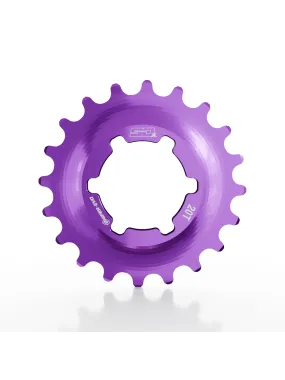 SD-X Sniper Evo Alloy Cog Purple