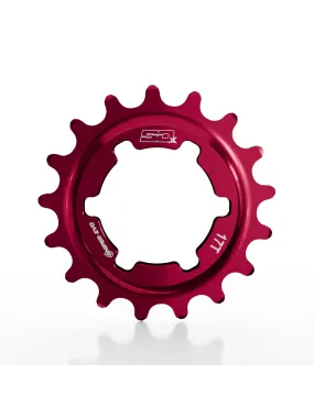 SD-X Sniper Evo Alloy Cog Red
