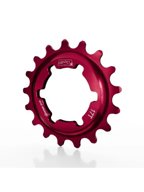 SD-X Sniper Evo Alloy Cog Red