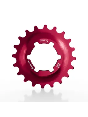 SD-X Sniper Evo Alloy Cog Red